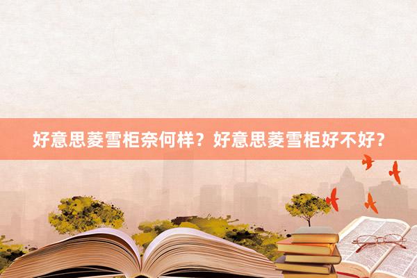 好意思菱雪柜奈何样？好意思菱雪柜好不好？